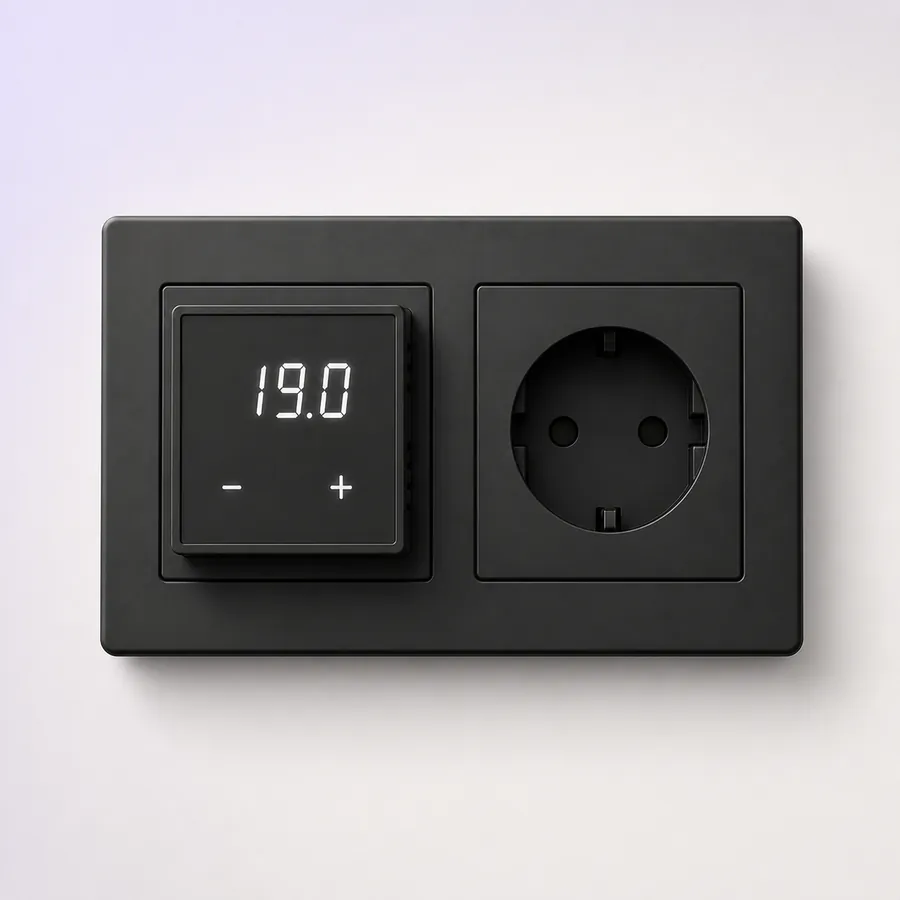 SHTEIN X4.44 BLACK — терморегулятор для теплого пола