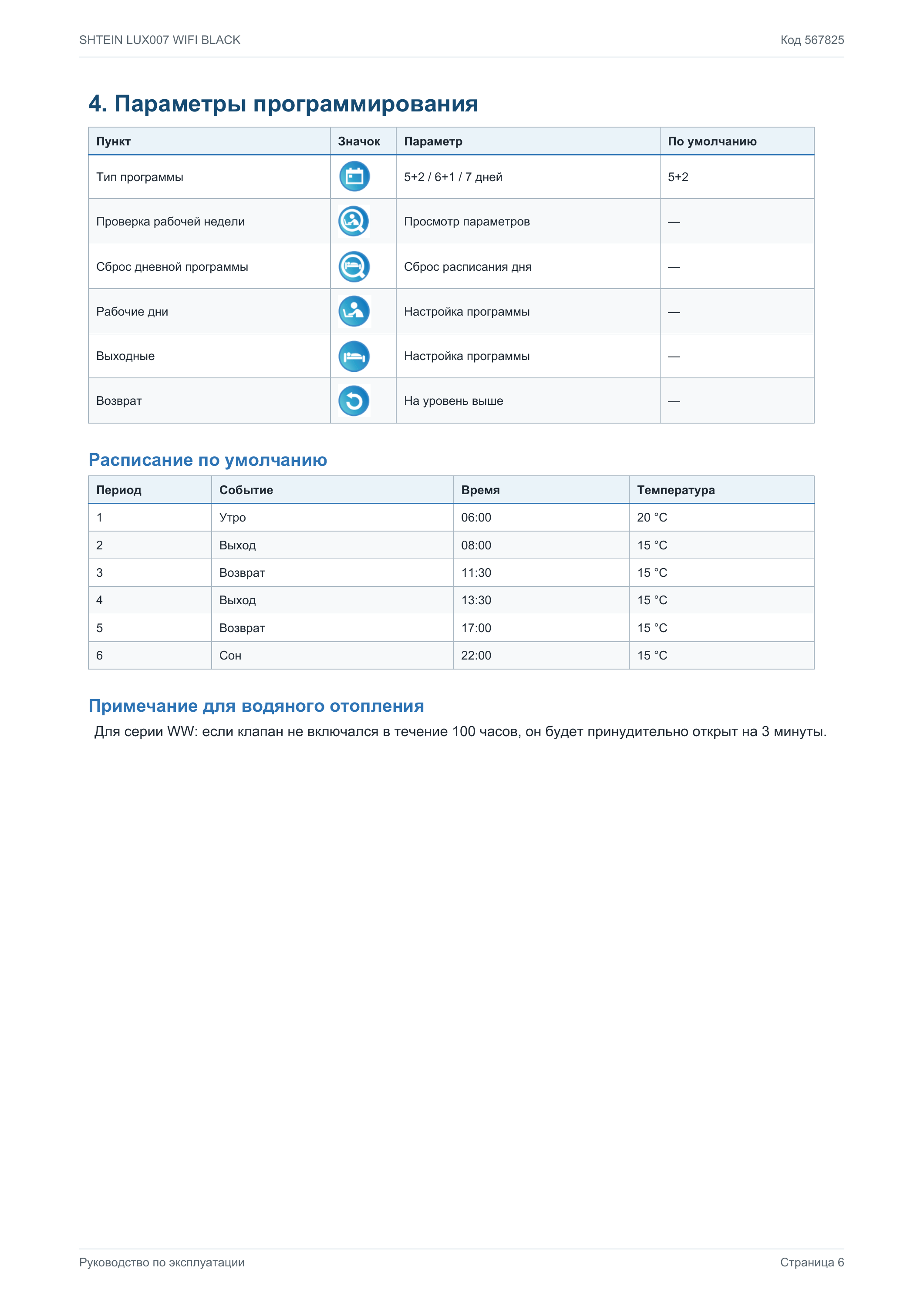 Терморегулятор SHTEIN LUX007 WIFI BLACK, фото 19