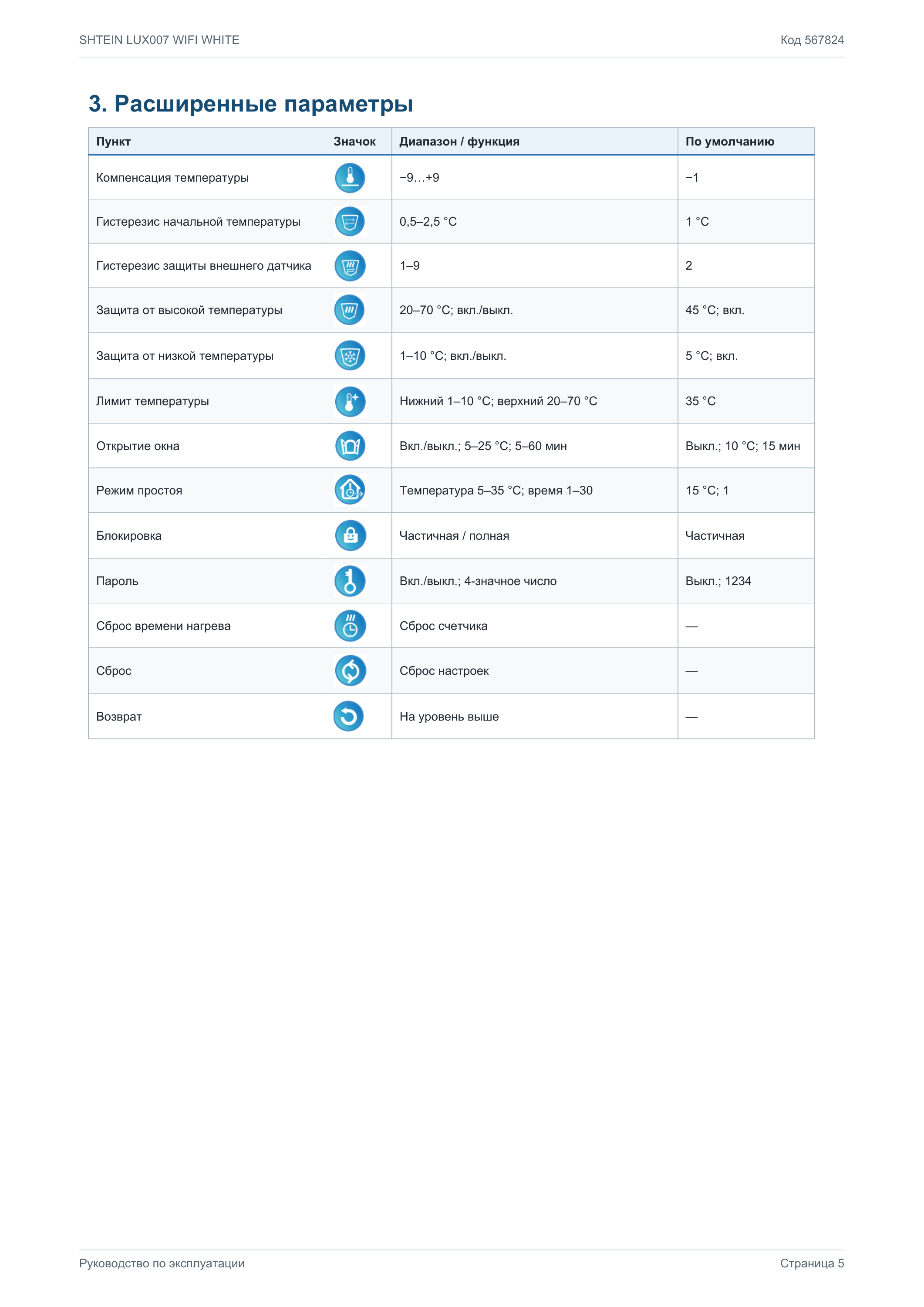 Терморегулятор SHTEIN LUX007 WIFI WHITE, фото 18